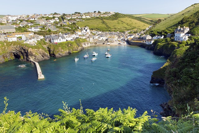 rando pied cornouailles Port Issac grande bretagne